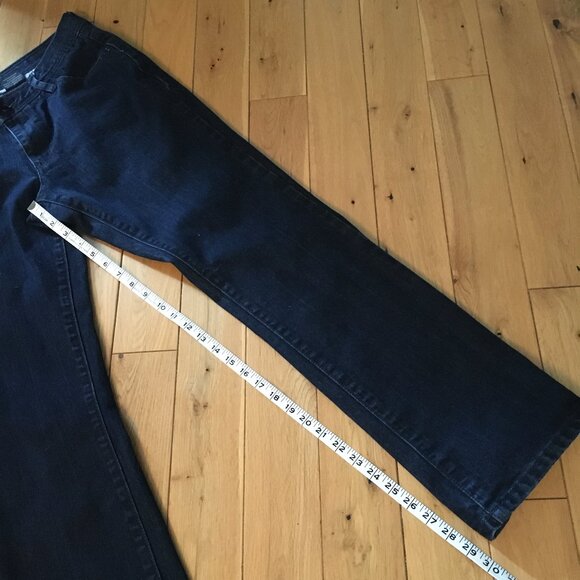 Gasoline Dark Navy Blue Denim Jeans - Picture 15 of 16